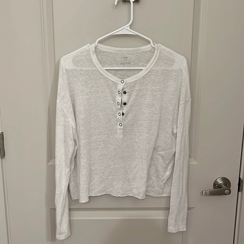 Longsleeve White Top